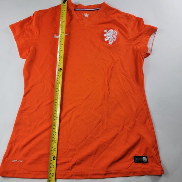 Nike Dri-Fit Holland Netherlands Womens Large Oran - Picture 7 of 10